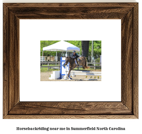 horseback riding near me in Summerfield, North Carolina